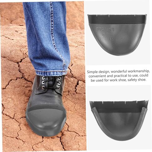 1pair Safety Shoes Metatarsal Guards Toe for Men Easy to Install Protective Shoe Toe for Work Convenient Design for -term Use in Saudi Arabia