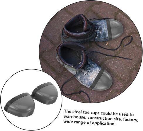 1pair Safety Shoes Metatarsal Guards Toe for Men Easy to Install Protective Shoe Toe for Work Convenient Design for -term Use in Saudi Arabia