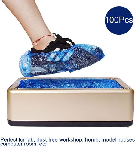 100Pcs Disposables Shoe Cover, Shoe Covers for Indoors, Blue Shoe Cover for Cleaner Rooms, Homes, Model Rooms, Computer Rooms, Etc in Saudi Arabia
