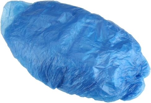 100Pcs Disposables Shoe Cover, Shoe Covers for Indoors, Blue Shoe Cover for Cleaner Rooms, Homes, Model Rooms, Computer Rooms, Etc in Saudi Arabia
