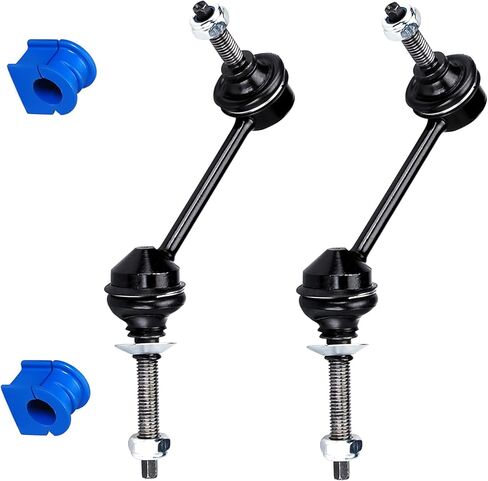 Front Sway Bar Link and Bushing Kit for Jeep Liberty 2002 2003 2004 2005 2006 2007, K7391 K200161 Front Stabilizer Bar Link and Stabilizer Bar Bushing Kit- 4pc Set in Saudi Arabia