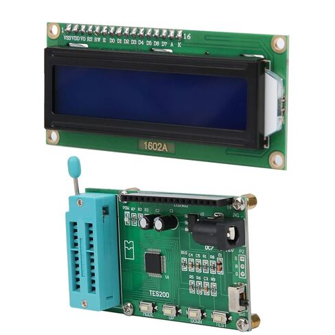 IC Tester Digital Meter, Mainly Test 74 Series and 40 Series Digital Integration, Made of PCB Material, for Logic Gate Electronics with case, Portable and High Performance in Saudi Arabia