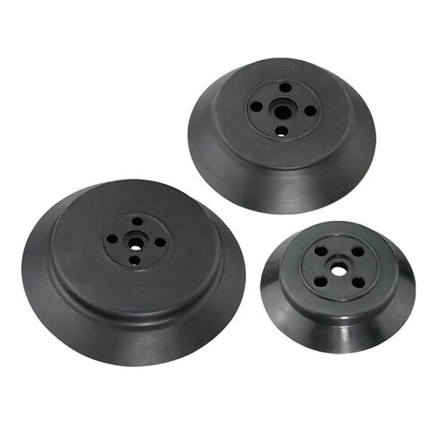 PFG-50 PFG-80 Vacuum Suction Cup Pad with Plastic Nozzle(PFG-80 Black(150pcs)) in Saudi Arabia