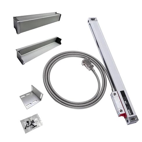 أجهزة استشعار خطية رفيعة 1um 5V TTL، 100 200 300 مسطرة شبك التشفير البصري، لمخرطة المطحنة من الدرجة الصناعية، قطعة واحدة (سفر 300 مم 0.001 مم) in Saudi Arabia