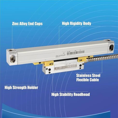 KA500 Optical Grating Ruler DRO Linear Sensors, 1um 0.001mm TTL 470mm, 1pc in Saudi Arabia
