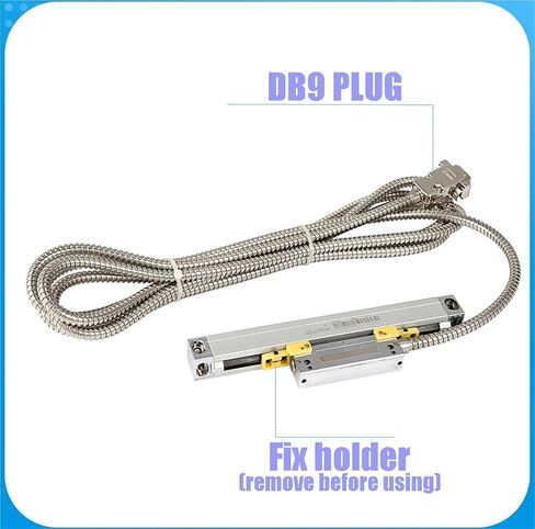 KA500 Optical Grating Ruler DRO Linear Sensors, 1um 0.001mm TTL 470mm, 1pc in Saudi Arabia