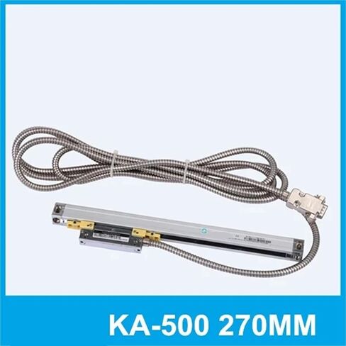 KA-500 270 مم أجهزة استشعار خطية DRO، مسطرة مستشعر التشفير البصري الزجاجي لمطحنة مخرطة صغيرة، قطعة واحدة in Saudi Arabia