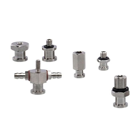 1pcs Mechanical arm Vacuum Suction Cup Hardware Adapter M5 Compatible with Industrial Pneumatic Joint Suction Cup(Type F) in Saudi Arabia
