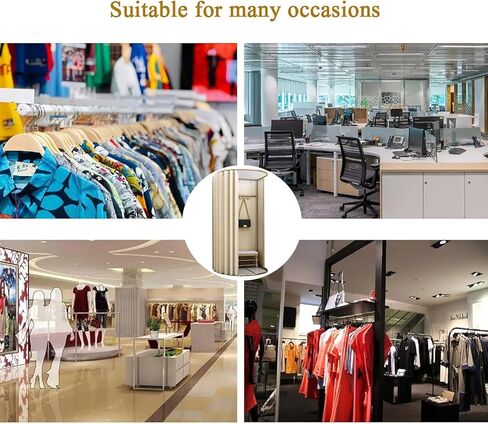 Dressing Room Portable Temporary Mobile Dressing Room Clothing Store Fitting Room Privacy Screen Partition 37.4x39.3x78.7in U-Dressing Room Fitting Room in Kuwait