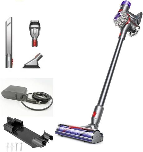 Dyson V8 Animal+ Cordless Stick Vacuum Cleaner, Purple - (Renewed) in Saudi Arabia