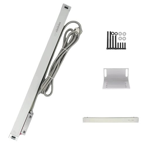 DRO Linear Glass Scale Sensors, 450mm-800mm TTL 5um 5VDC Grating Ruler Encoder Sensor Displacement, 1pc(500mm Travel) in Saudi Arabia