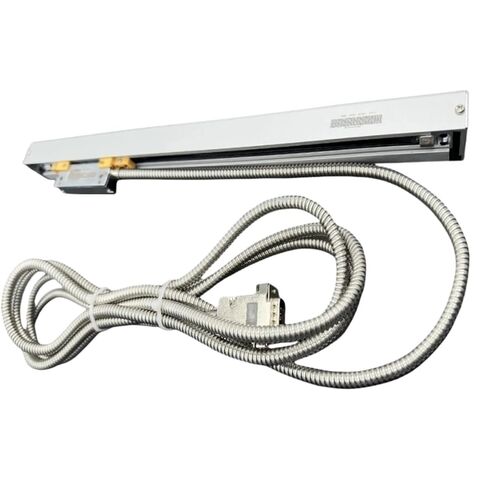 5μm Slim Linear DRO Glass Scale, TTL 5VDC 470mm-770mm Grating Ruler Sensor Displacement, for Milling Lathe Machine, 1pc(570mm Travel) in Saudi Arabia