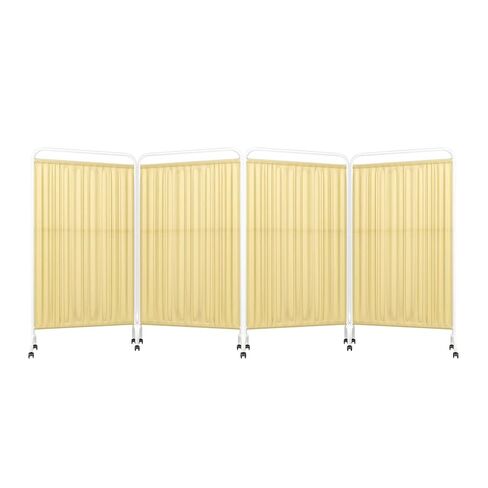 Foldable Privacy Screen,Floor Standing Room Divider,Freestanding Vertical Door Partition,Privacy Protection,Foldable Into L/C/V/W Shape(Color 4,5-Panel) in Saudi Arabia