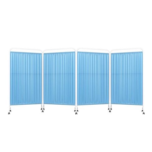 Foldable Privacy Screen,Floor Standing Room Divider,Freestanding Vertical Door Partition,Privacy Protection,Foldable Into L/C/V/W Shape(Color 4,5-Panel) in Saudi Arabia