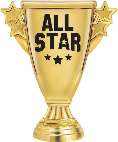 Crown Awards Customizable 11" All Star Cup Black Star Trophy Award, Engrave Now in Saudi Arabia