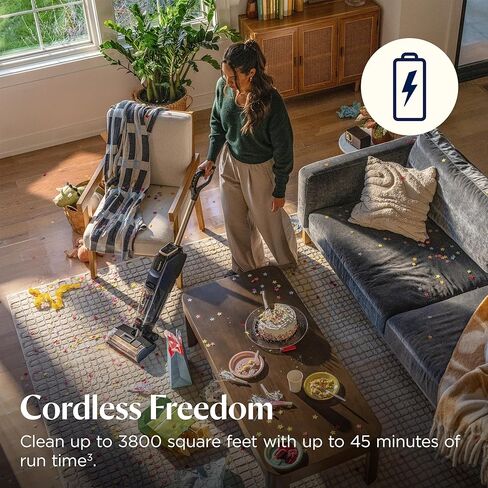 Bissell CrossWave HydroScrub Cordless Wet Dry Vacuum Mop, Floor Cleaner with Edge Cleaning & Headlights, 45-Minute Runtime, Multi-Surface, Hard Floor Sanitize, & Clean Out Formula Included, 4275E in Saudi Arabia