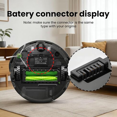 ABL-D2A ABL-D2 Roomba Battery Compatible with iRobot Roomba j7 j7+ j8+ i8 i8+ i8 i3 i3+ i4 i4+ i4 Plus i6 i7+ i7 j7150 j7550 i8550 i4150 e5 e6 e5150 e5152 e6198, Combo i5 i5+ j5 j5+ j9 j9+ 14.4V 32Wh in Saudi Arabia