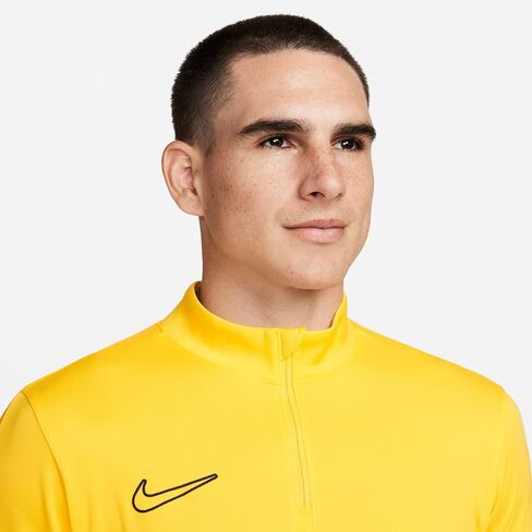 سترة رجالي من NIKE M Nk Df Acd23 Dril Top Jacket، أصفر فاتح/ذهبي جامعي/أسود، مقاس متوسط in Saudi Arabia