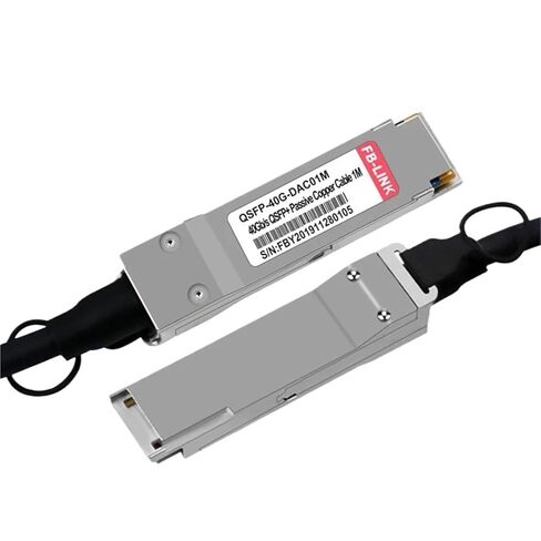 1Pcs 40G DAC Cable QSFP+to QSFP+ Stacking Cable Direct Attach Copper 1/3/5/7M, Compatible with Ethernetswitch(40G DAC-26AWG-5M) in Saudi Arabia