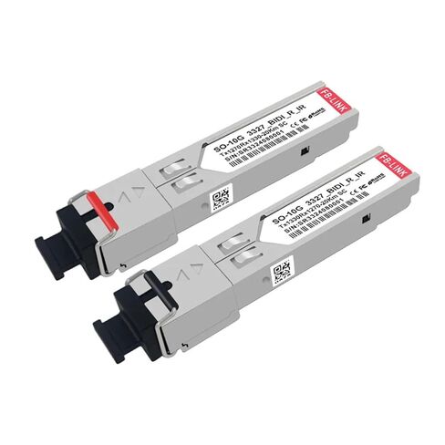 10G 10KM 20KM SFP+ Single SC Fiber Optic Transceiver Module 1270nm/1330nm DOM Compatible with Switch(1Pair 20km) in Saudi Arabia