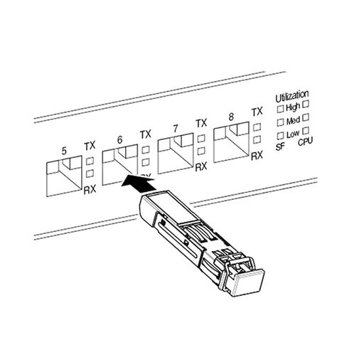 MGBBX1D 1000BASE-BX SFP TX1490nm/RX1310nm 20km DDM وحدة الإرسال والاستقبال SFP in Saudi Arabia