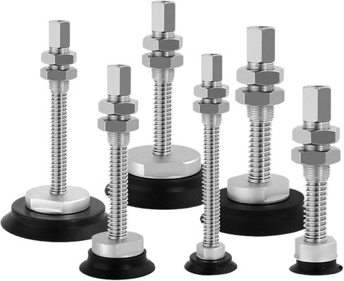 Heavy-Duty Industrial Top-Air-Inlet Vacuum Suction Cup ZPT32/63/100H-J25/50-A18 Buffer Fitting Set 1Pcs(ZPT50H-J25-B01-A18) in Saudi Arabia