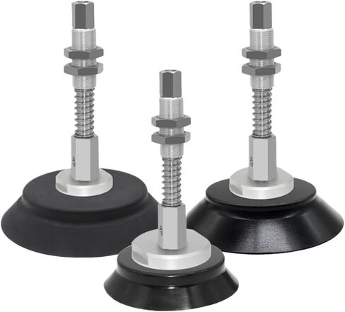 PFG200-J25/J50/J75-B01-A22 PFG250-J25/J50/J75-B01-A22 Pneumatic Heavy Duty Vacuum Suction Cup 1Pcs(PFG150-J50-B01-A22,Black) in Saudi Arabia