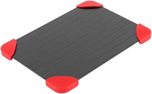 Quick Defrost Tray, Plate Board for Defrosting Meat Food, with Non Stick Surface and Round Corner Protection, for Kitchen BBQ Cooking Outdoor Use in Saudi Arabia