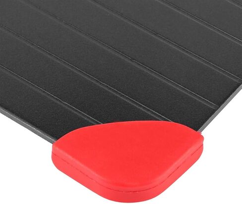 Quick Defrost Tray, Plate Board for Defrosting Meat Food, with Non Stick Surface and Round Corner Protection, for Kitchen BBQ Cooking Outdoor Use in Saudi Arabia
