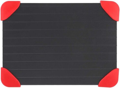 Quick Defrost Tray, Plate Board for Defrosting Meat Food, with Non Stick Surface and Round Corner Protection, for Kitchen BBQ Cooking Outdoor Use in Saudi Arabia