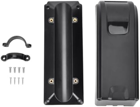 Controller Box Shockproof Case for 17A 20A 22A Lithium Battery Universal Fit for E-Bikes & Scooters Black Plastic Enclosure with Mounting Kit(Black) in Saudi Arabia