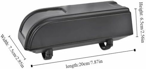 Controller Box Shockproof Case for 17A 20A 22A Lithium Battery Universal Fit for E-Bikes & Scooters Black Plastic Enclosure with Mounting Kit(Black) in Saudi Arabia