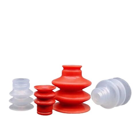 Pneumatic Vacuum Suction BT Silicone Red Sucker SR-20 SR-25-3 for Injection Molding Machine 10Pcs(SR40-3white) in Saudi Arabia