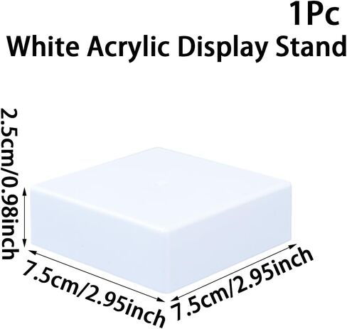 Buffet Riser, Acrylic Cube Large Food Display Stand with Hollow Bottom, Cube Nesting Box Cupcake Display Stand for Buffet Table Wedding Birthday Party Catering Dessert Jewelry Collectibles in Saudi Arabia