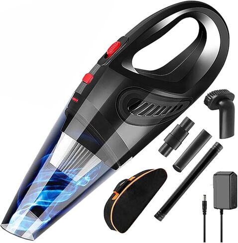 مكنسة كهربائية محمولة، مكنسة كهربائية محمولة لاسلكية عالية الطاقة قابلة للشحن والرطب الجاف in Kuwait