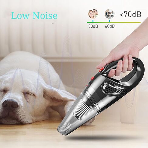 مكنسة كهربائية محمولة، مكنسة كهربائية محمولة لاسلكية عالية الطاقة قابلة للشحن والرطب الجاف in Kuwait