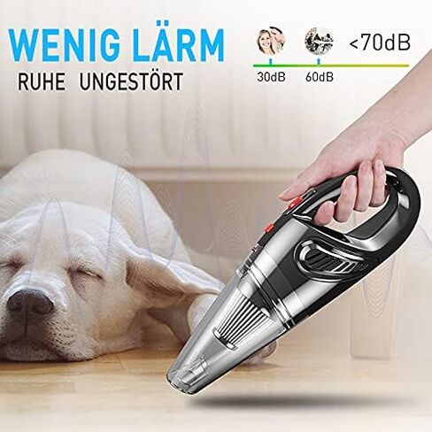 مكنسة كهربائية محمولة، مكنسة كهربائية محمولة لاسلكية عالية الطاقة قابلة للشحن والرطب الجاف in Kuwait