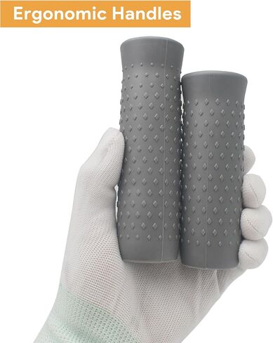 مقبض مقود السكوتر الكهربائي لـ Ninebot MAX G30، مقبض مقود من السيليكون ملحقات مقابض بديلة، زوج واحد in Saudi Arabia