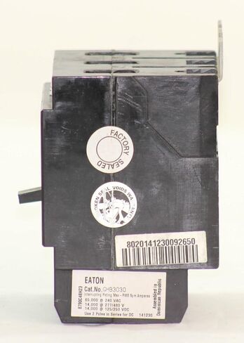 EATON CUTLER HAMMER GHB3030 CIRCUIT BREAKER, THERMAL MAGNETIC, 3P, 30A in Saudi Arabia