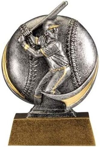 ميداليات Express (1-3-5 عبوات) من جائزة كأس البيسبول Motion Xtreme مقاس 6 بوصات مع لوحة مخصصة محفورة in Saudi Arabia