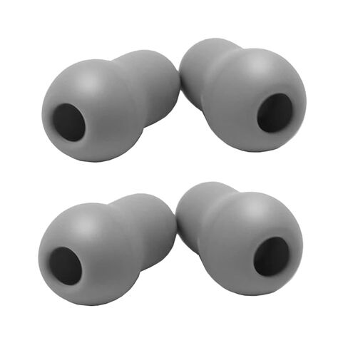 Replacement Stethoscope Earplug Ear Tips Earbuds Universal Earpieces Super Comfortable Soft Stethoscope Eartips Earpieces for Littmann Stethoscope (Grey,Pack of 4) in Saudi Arabia