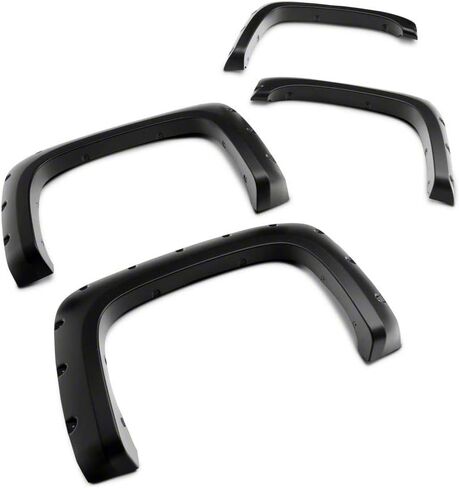 Redrock 4x4 Pocket Style Fender Flares متوافق مع 14-18 Silverado 1500 w/ 5.80 قدم صندوق قصير in Kuwait