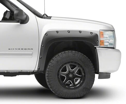 Redrock 4x4 Pocket Style Fender Flares متوافق مع 14-18 Silverado 1500 w/ 5.80 قدم صندوق قصير in Kuwait