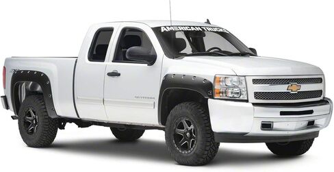 Redrock 4x4 Pocket Style Fender Flares متوافق مع 14-18 Silverado 1500 w/ 5.80 قدم صندوق قصير in Kuwait