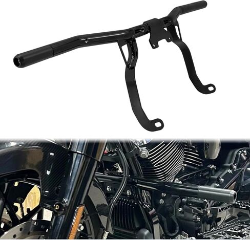 Engine Guard Crash Bar Front Highway Foot Pegs Fit for Harley Softail Street Bob Low Rider Low Rider S FXBB FXLR FXLRS FXLRST 2018-2024 in Saudi Arabia