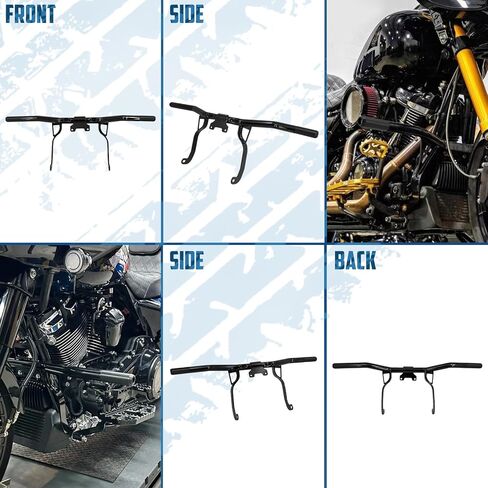 Engine Guard Crash Bar Front Highway Foot Pegs Fit for Harley Softail Street Bob Low Rider Low Rider S FXBB FXLR FXLRS FXLRST 2018-2024 in Saudi Arabia