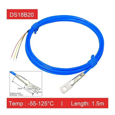 18B20 Temperature Sensor with PTFE Cable(SMD 1.5M) in Saudi Arabia