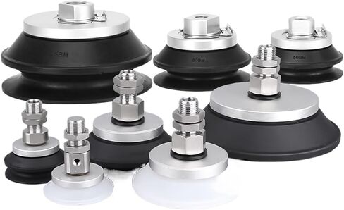 كوب الشفط الصناعي عالي التحمل ZP3E-T32/40/50BM-A10/B10 تجهيزات الأجهزة المخددة قطعة واحدة (ZP3E-T50BM-B10، أسود) in Saudi Arabia