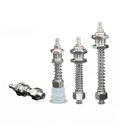TS-M12-L56/60/65/70/75/80/90/100/108/120/150 Metal Vacuum Suction Cup Buffer Connecting Rod 1Pcs(TS-M12-L100-11) in Saudi Arabia