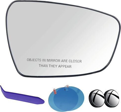 EAP Passenger Side Mirror Glass Compatible with Kia Forte 2014-2018, Forte5 2014-2018, Forte Koup 2014-2017, Heated 87621A7040 87621A7000 87621A7340 in Saudi Arabia